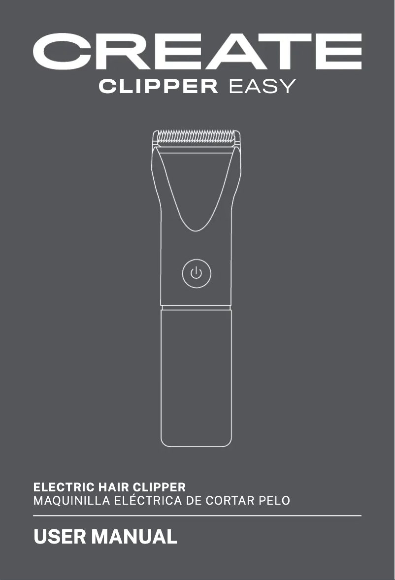 Page 1 de la notice Manuel utilisateur Create Clipper Easy