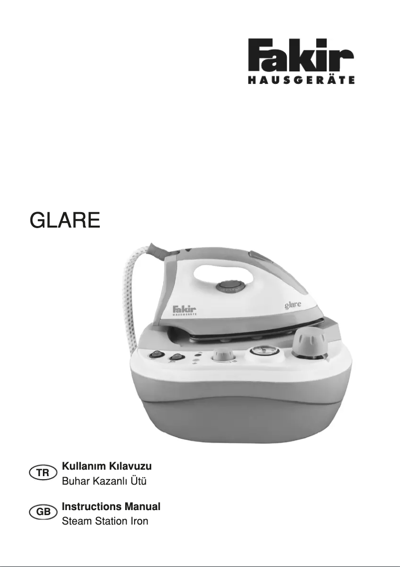 Page 1 de la notice Manuel utilisateur Fakir Glare