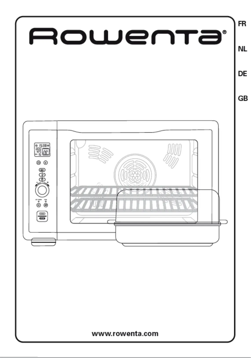Página 1 del manual Manual de usuario Rowenta OC3838