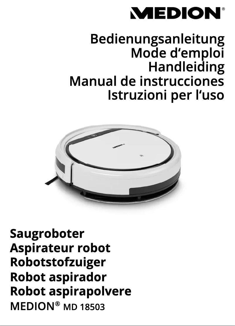 Page n°1 - Manuel utilisateur Medion MD 18503