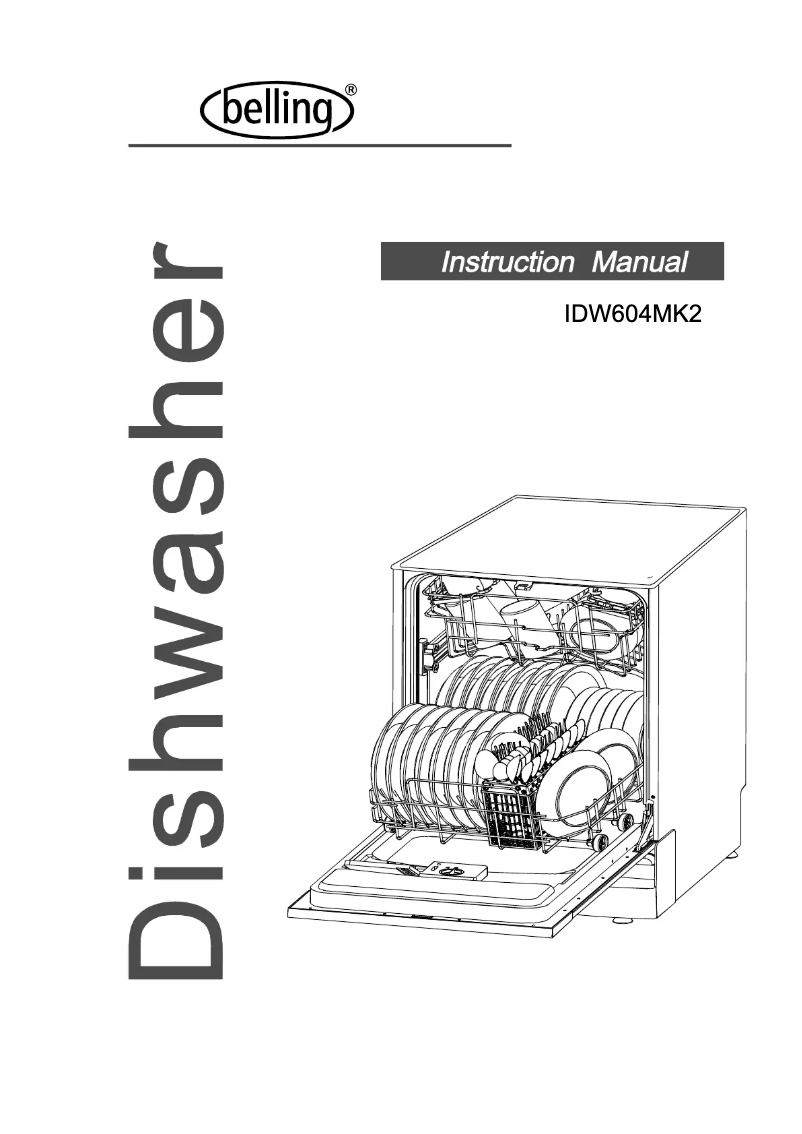 Page n°1 - Manuel utilisateur Belling IDW604 MK2