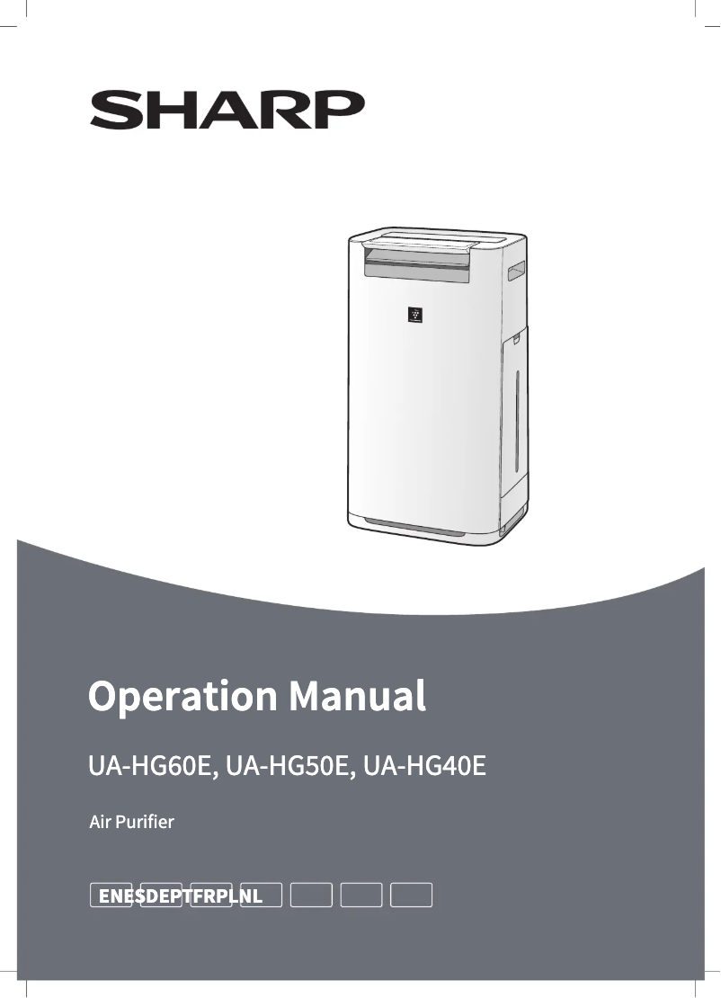 Image de la première page du manuel de l'appareil UA-HG50E