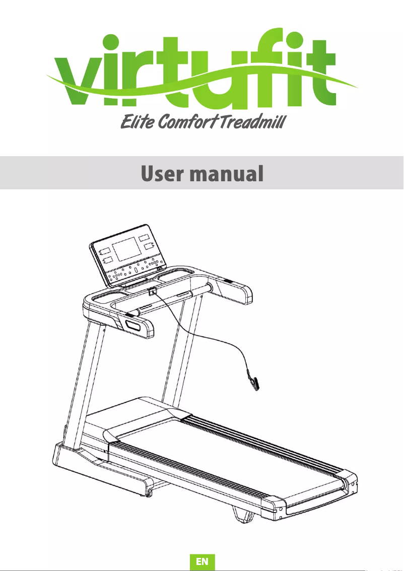 Página 1 del manual Manual de usuario VirtuFit Elite Comfort