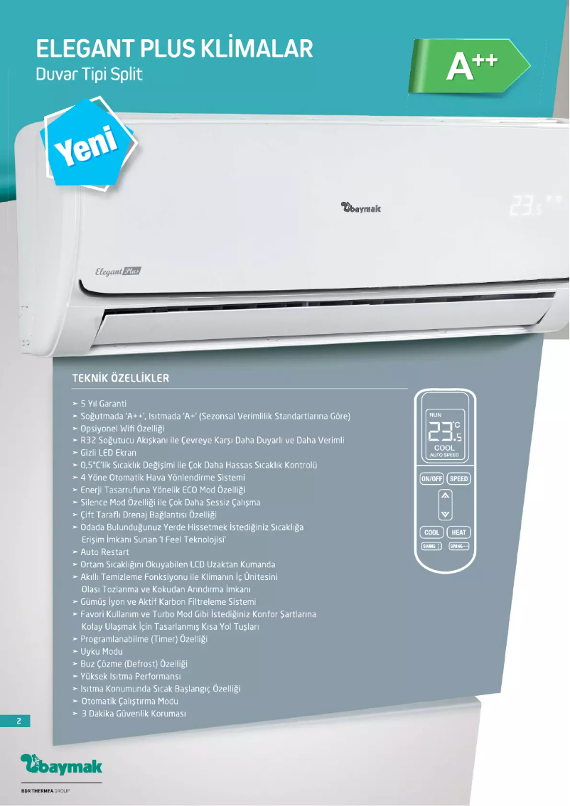 First page image of the manual for Elegant Plus 09 R32