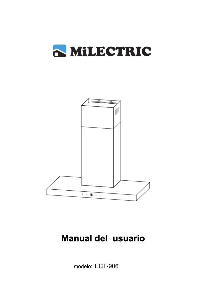 Page 1 de la notice Manuel utilisateur Milectric ECT-906