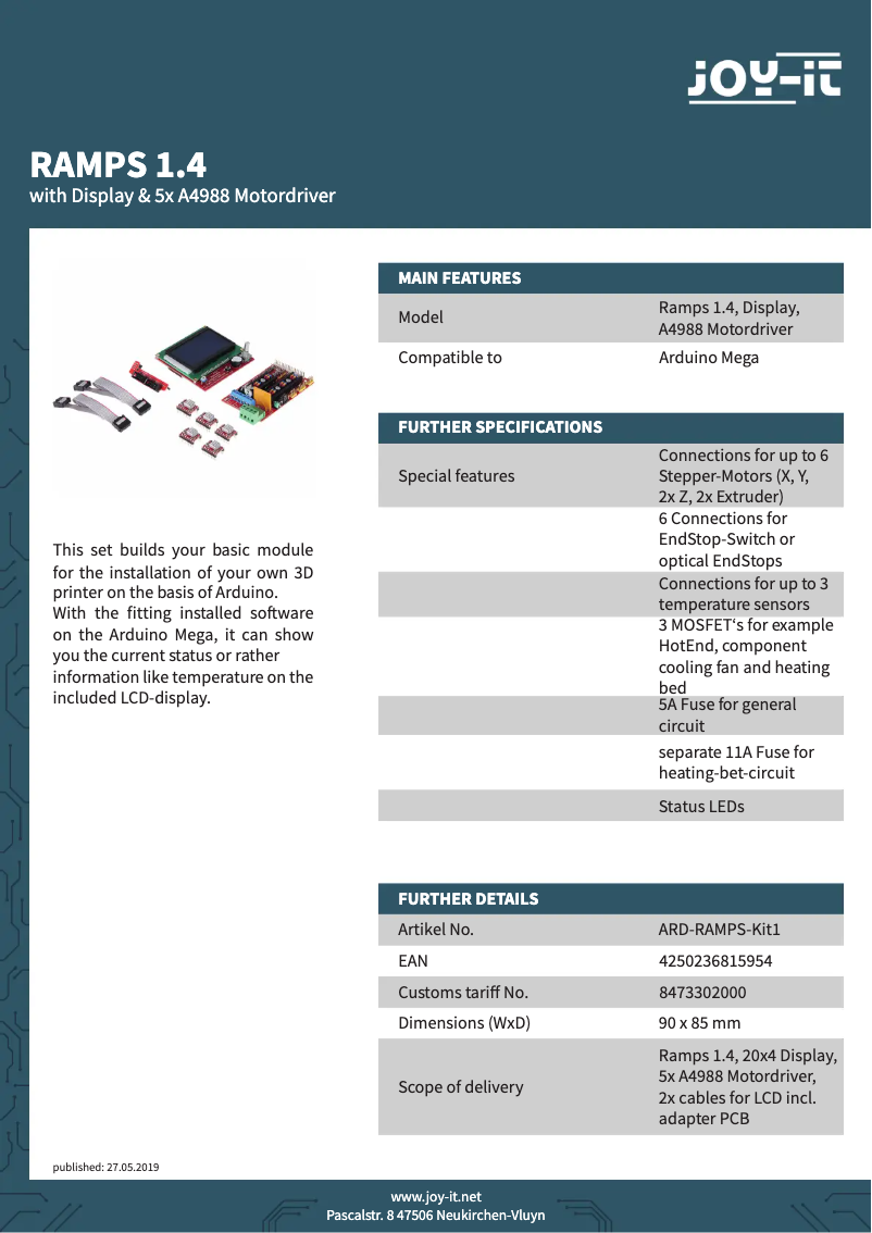Image de la première page du manuel de l'appareil ARD--Kit1
