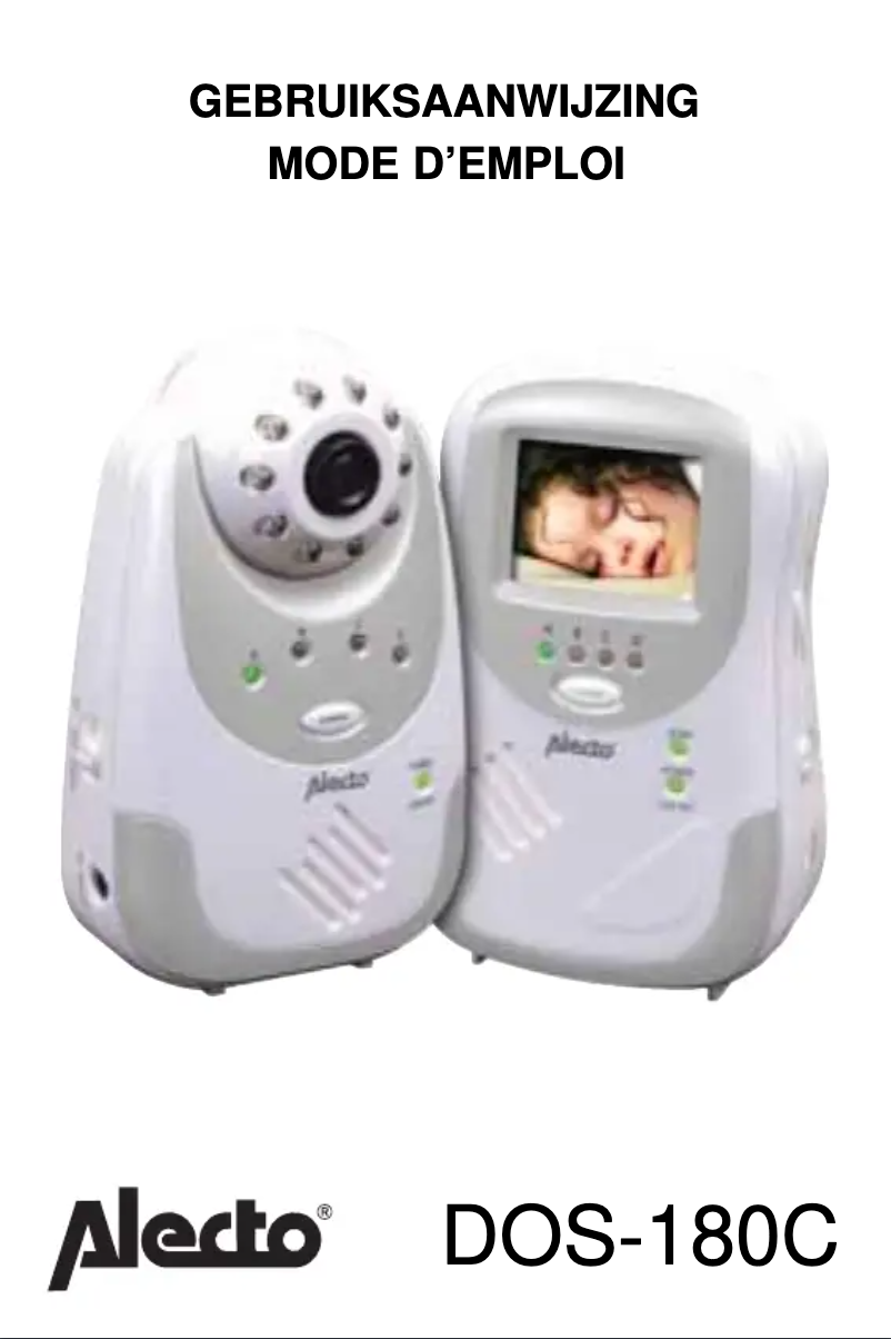 Page n°1 - Manuel utilisateur Alecto DOS-180C