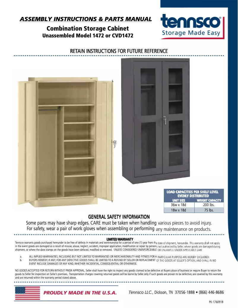 Image de la première page du manuel de l'appareil CVD1472