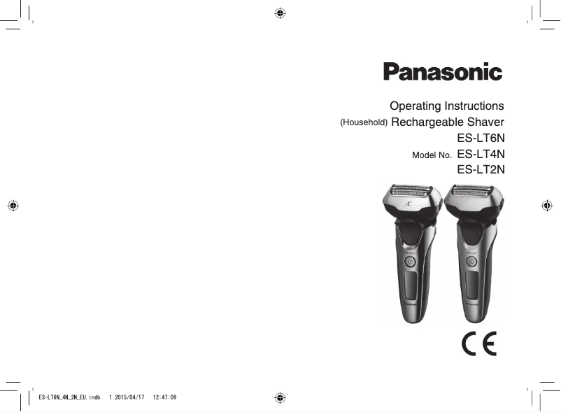 Página 1 del manual Manual de usuario Panasonic ES-LT6N