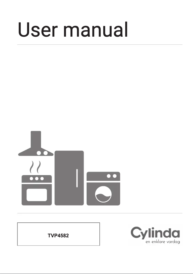 Image de la première page du manuel de l'appareil TVP4582