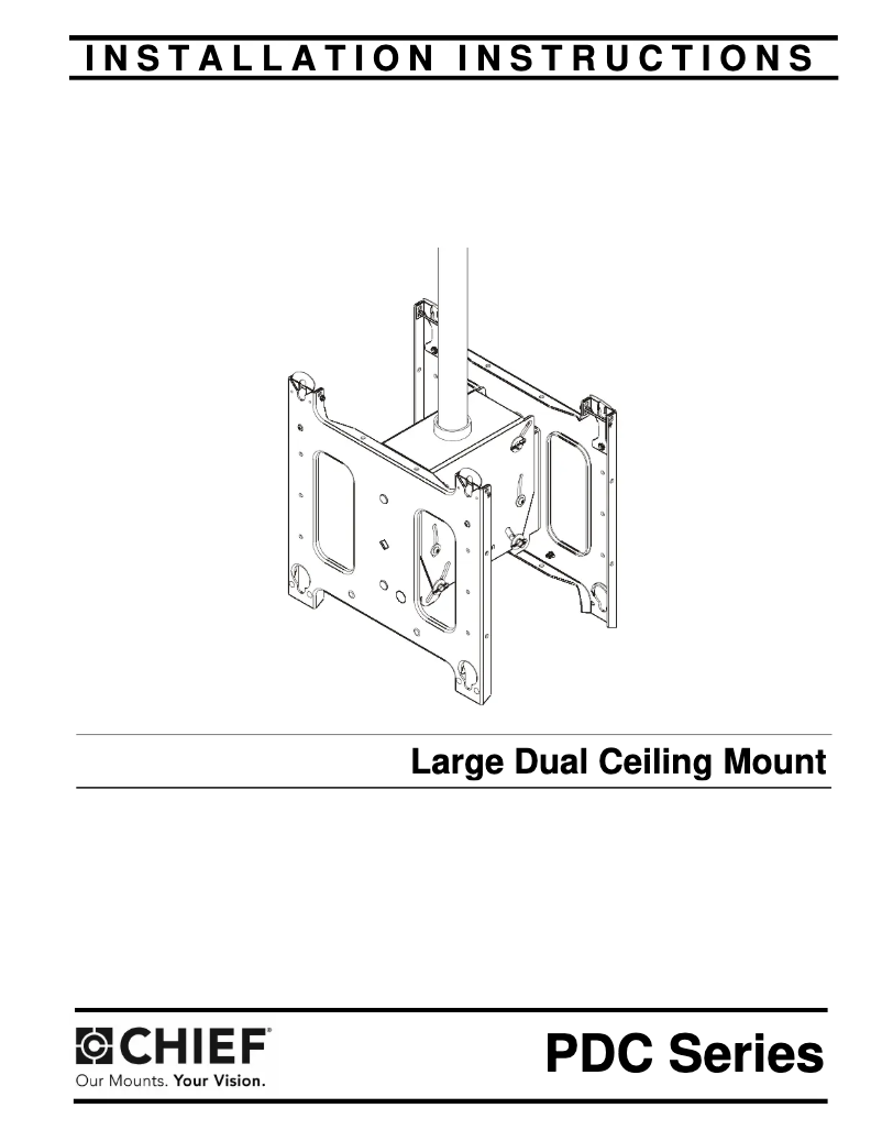 Image de la première page du manuel de l'appareil PDC2000B