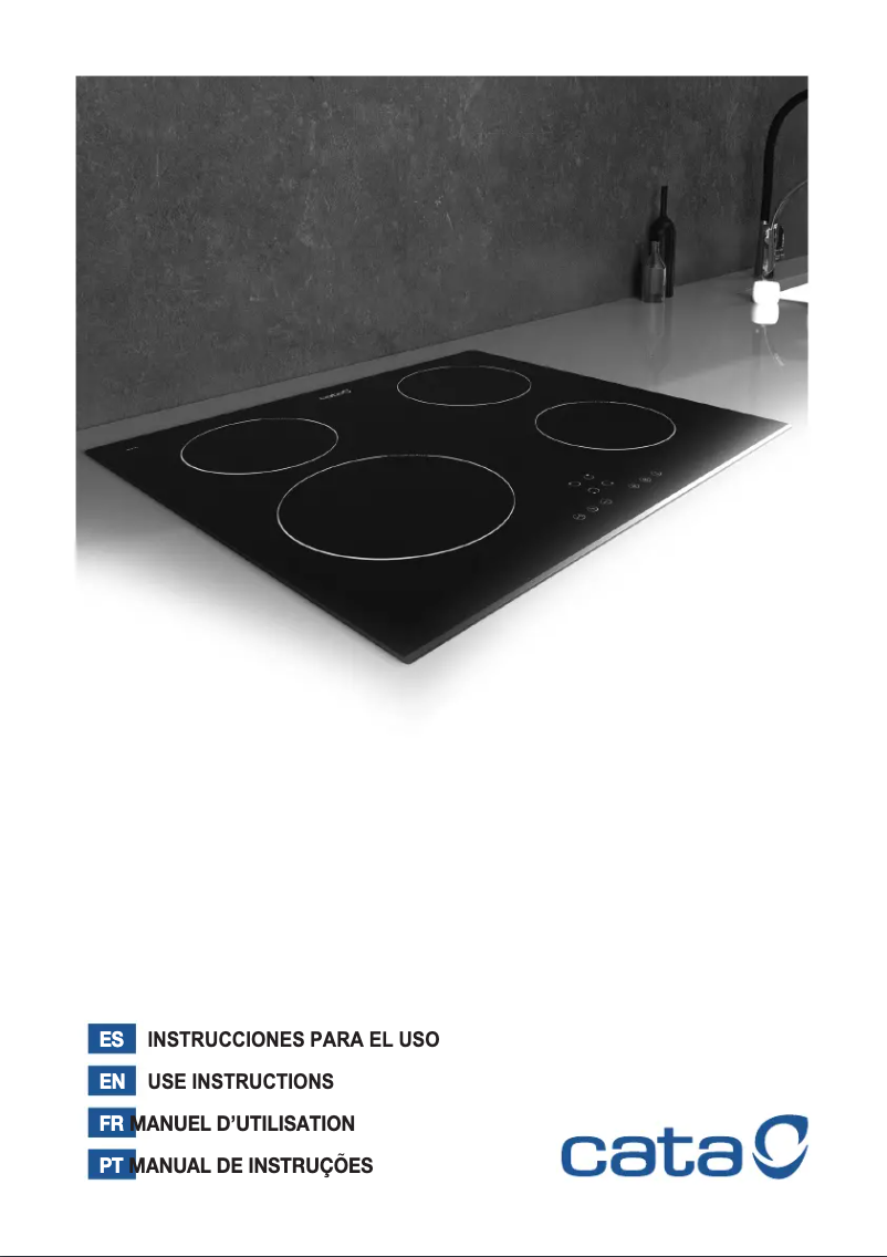 Page 1 de la notice Manuel utilisateur CATA INSB 9012 BK