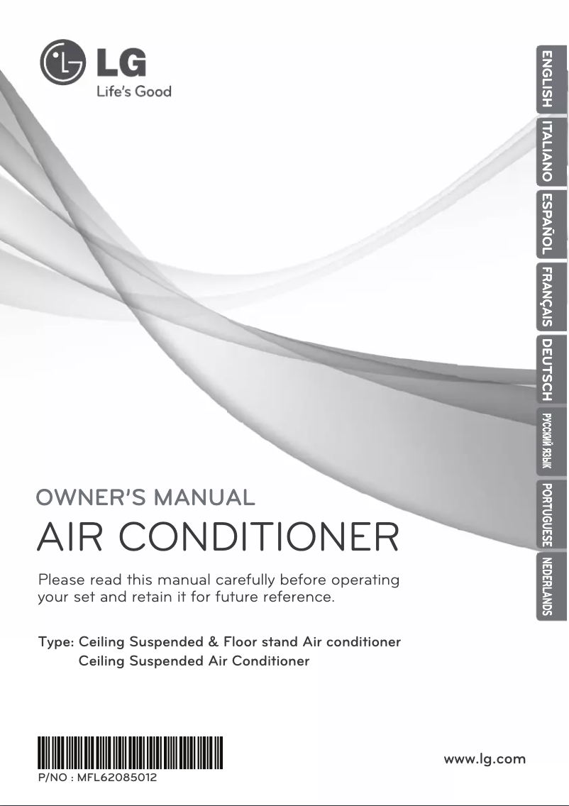 Page 1 of the manual User Manual LG UV36