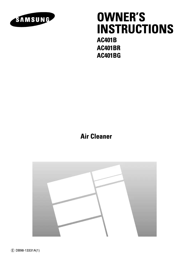 Page n°1 - Manuel utilisateur Samsung AC401BR/HAC