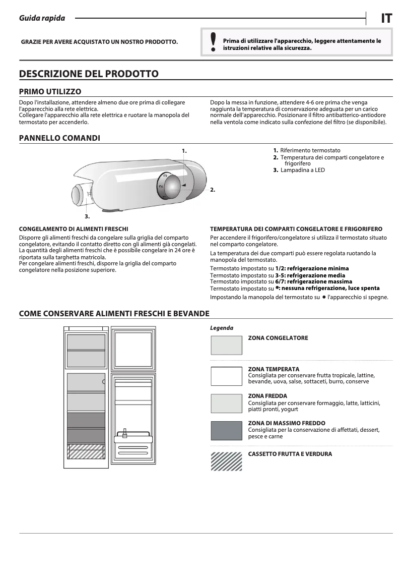 Image de la première page du manuel de l'appareil PRT 12S1
