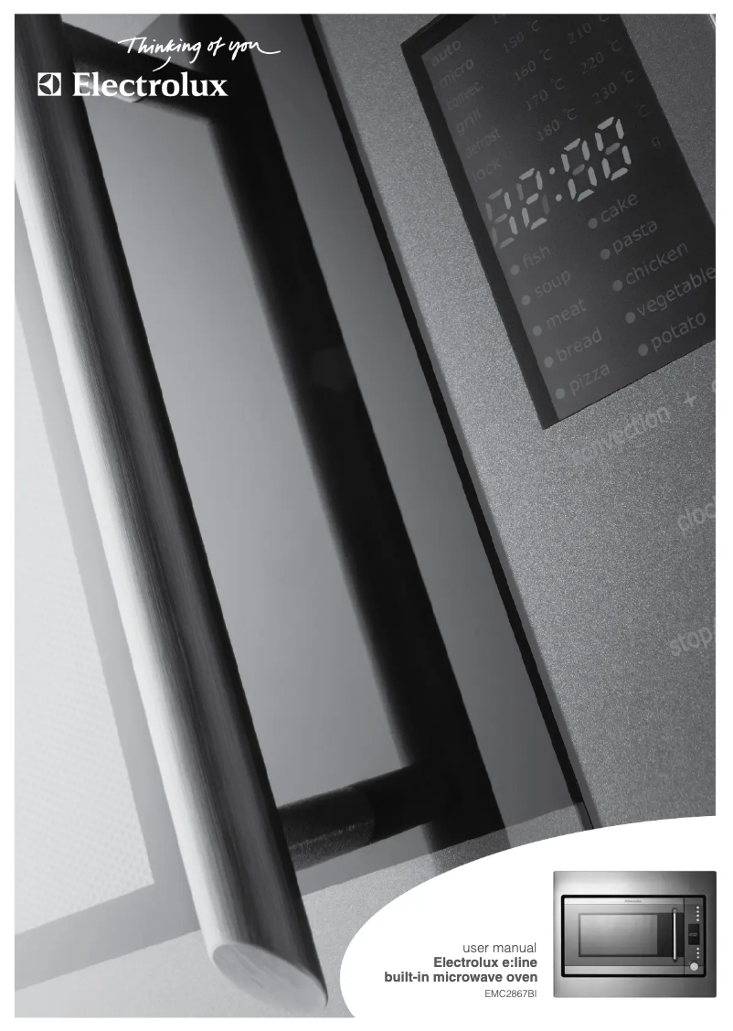 Image de la première page du manuel de l'appareil EMC2867BI