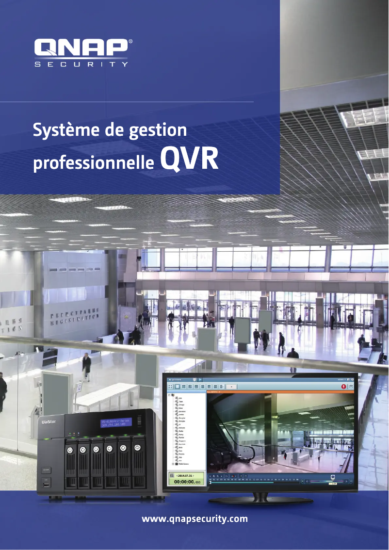 Page n°1 - Fiche technique QNAP VS-8140 PRO+
