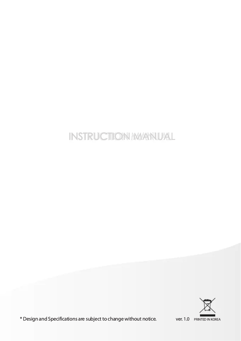 Image de la première page du manuel de l'appareil CM-42A