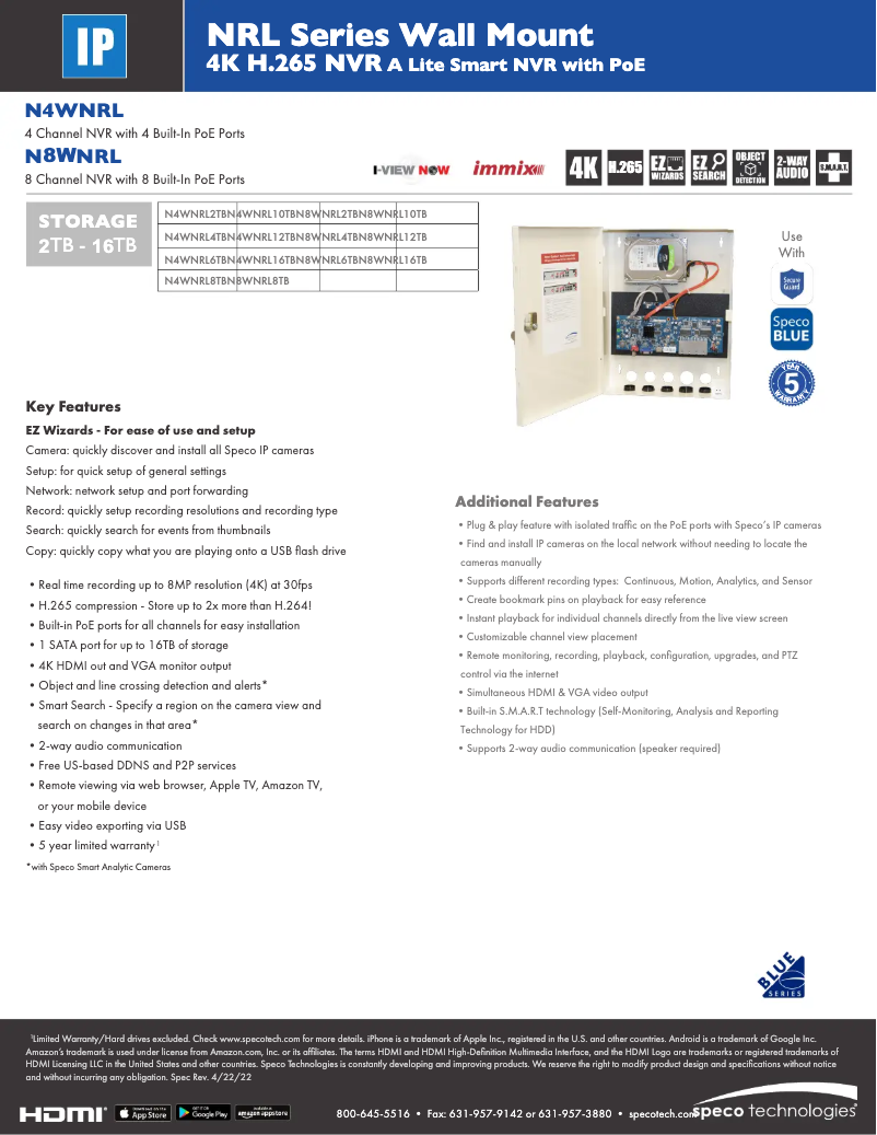 Imagen de la primera página del manual del dispositivo N4WNRL
