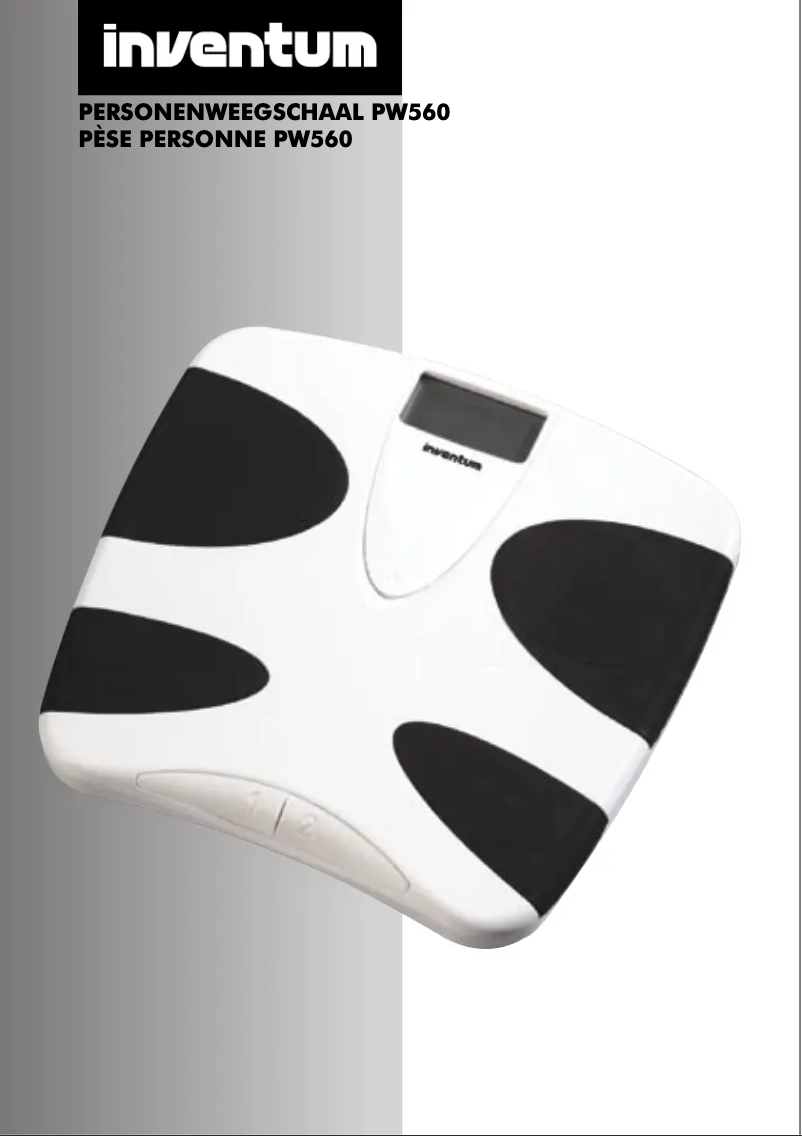 Page n°1 - Manuel utilisateur Inventum PW560