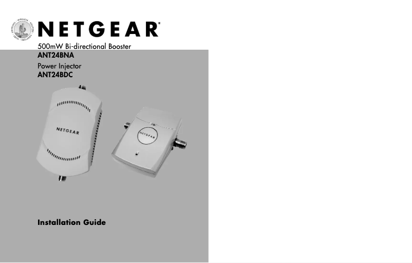 Page n°1 - Fiche technique Netgear ANT24BNA