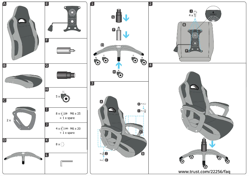 Image de la première page du manuel de l'appareil Ryon GXT 705