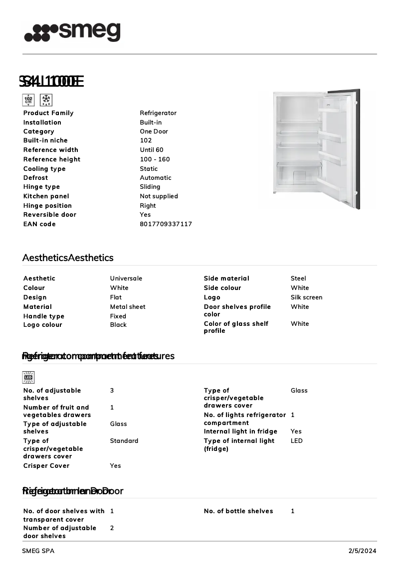 Image de la première page du manuel de l'appareil S4L100E