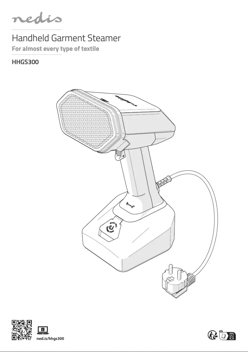 Image de la première page du manuel de l'appareil HHGS300