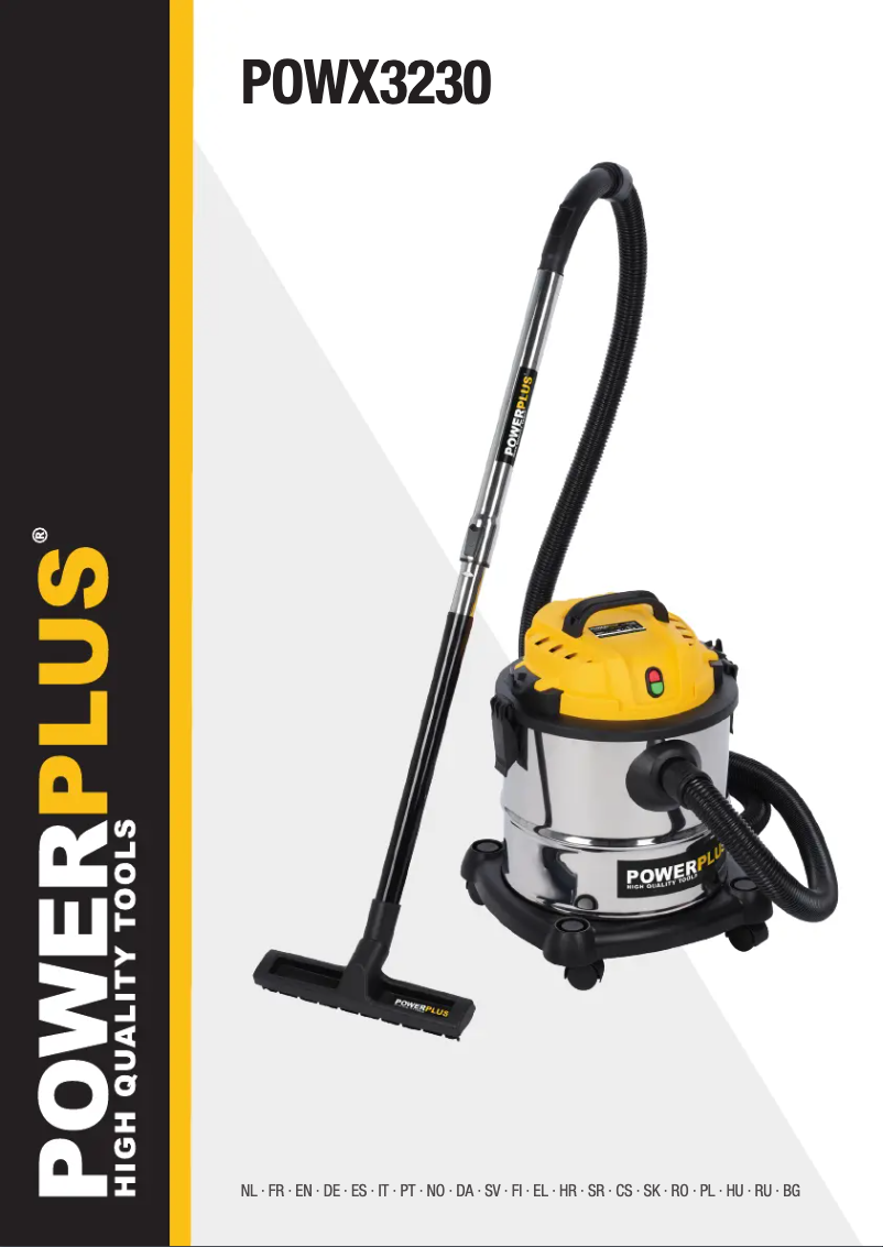 Page 1 de la notice Manuel utilisateur PowerPlus POWX3230