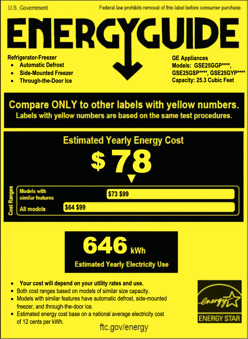 Image de la première page du manuel de l'appareil GSE25GGPBB
