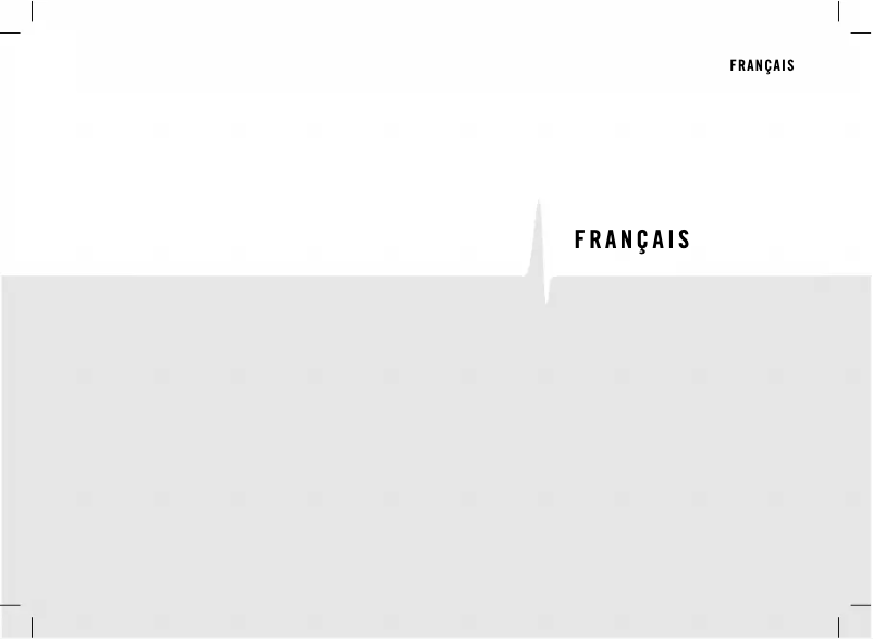 Image de la première page du manuel de l'appareil AW200