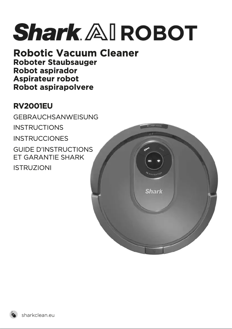 Image de la première page du manuel de l'appareil Ai Robot RV2001