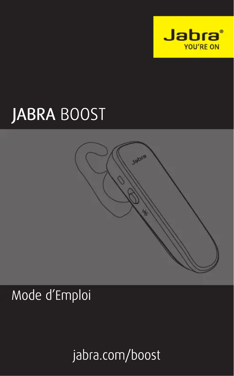 Página 1 del manual Manual de usuario Jabra Boost