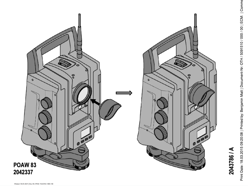 Page n°1 - Manuel utilisateur Hilti POAW 83