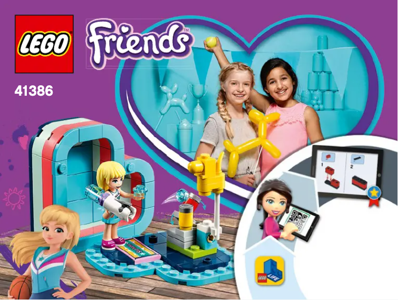 Page n°1 - Manuel utilisateur Lego Friends 41386