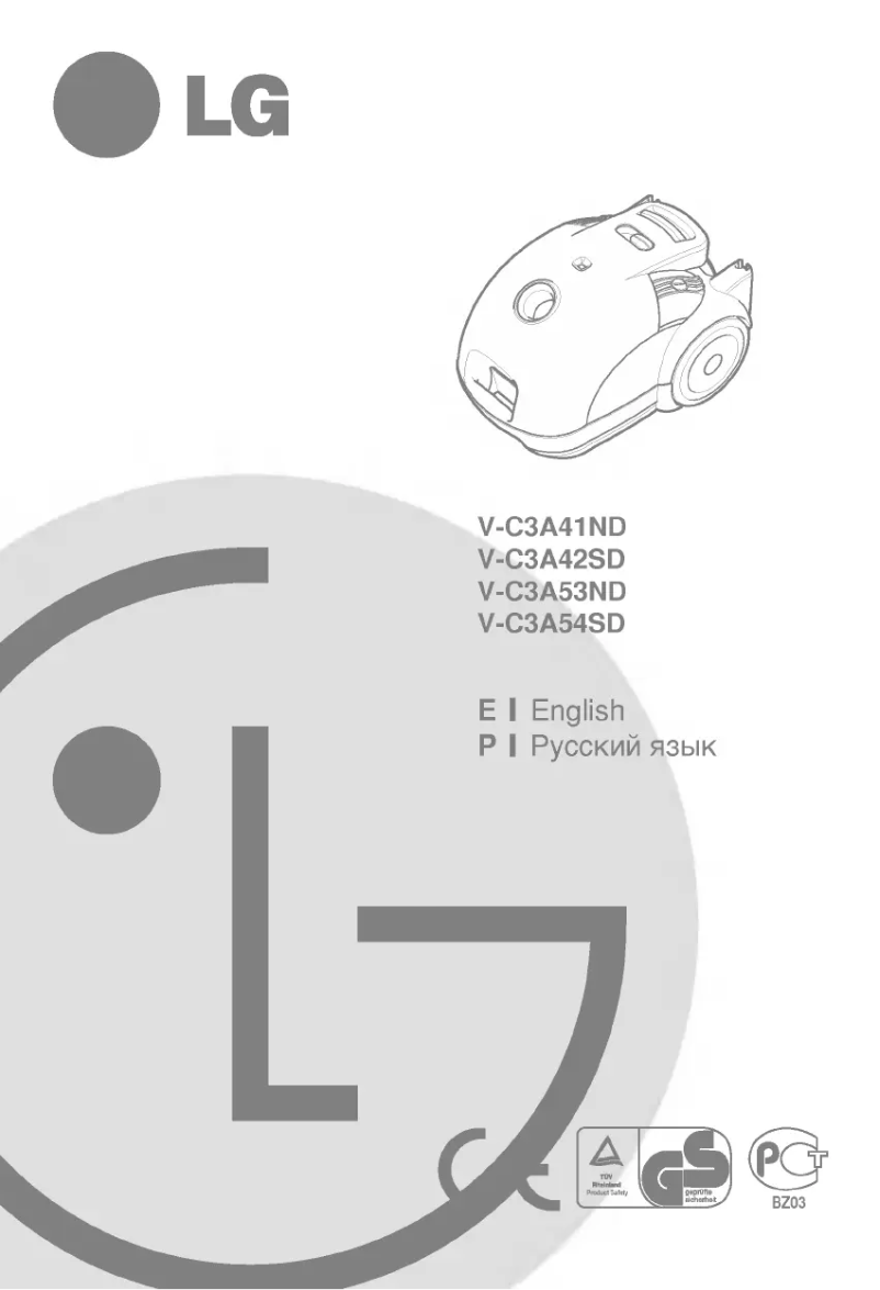 Page n°1 - Manuel utilisateur LG VTC3A42SD