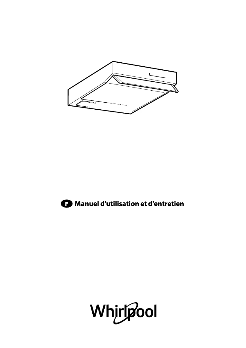 Page 1 de la notice Manuel utilisateur Whirlpool AKR 645