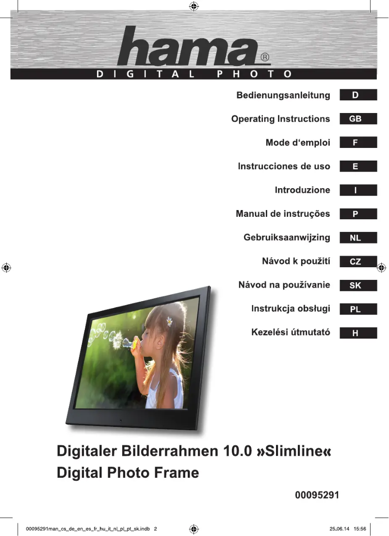 Page 1 de la notice Manuel utilisateur Hama Slimline 10.0