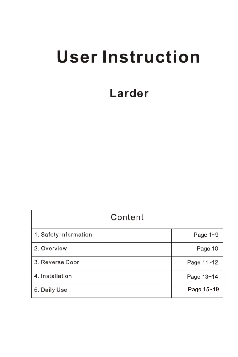 Image de la première page du manuel de l'appareil CLHS 38EW