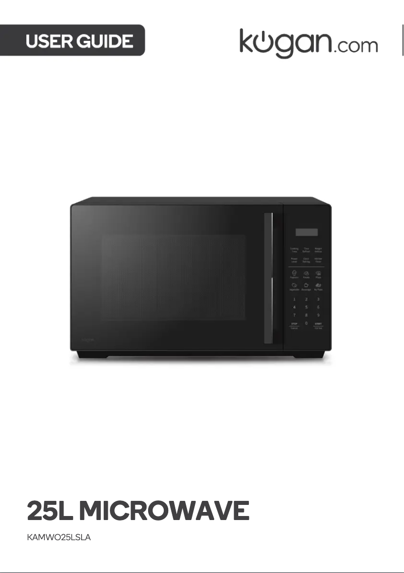 Page n°1 - Manuel utilisateur Kogan KAMWO25LSLA