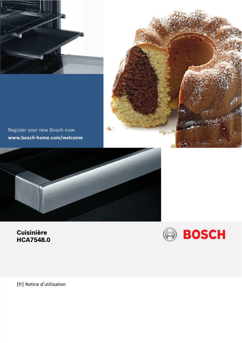 Page n°1 - Manuel utilisateur Bosch HCA754850