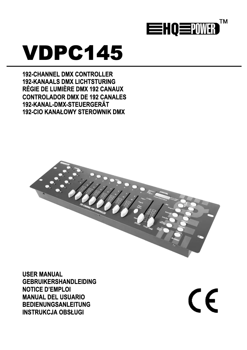 Image de la première page du manuel de l'appareil VDPC145