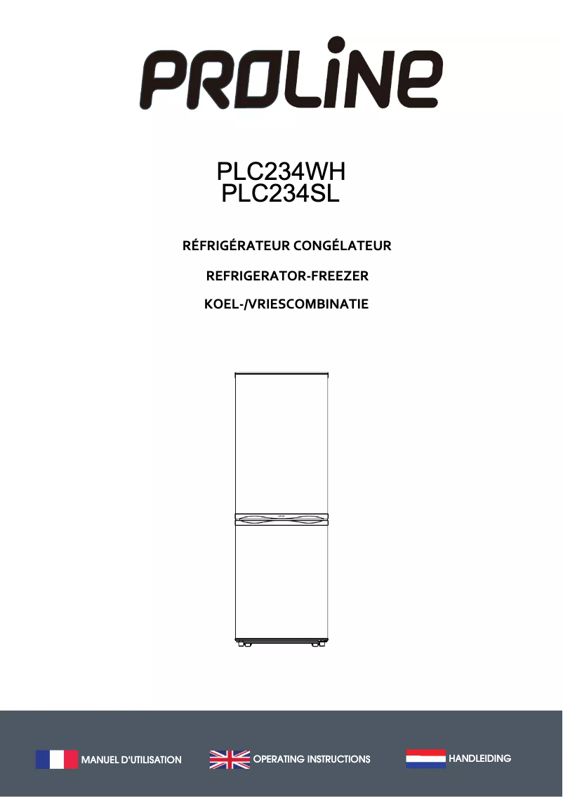 Image de la première page du manuel de l'appareil PLC234SL