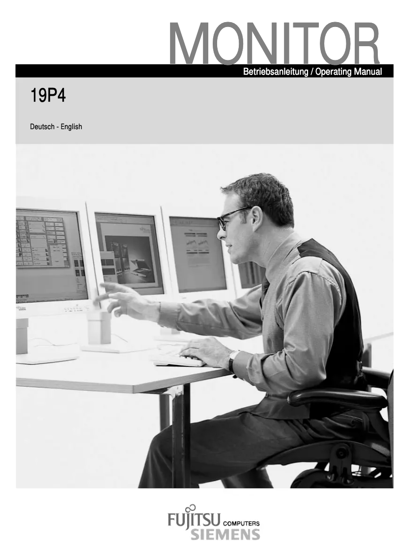 Page 1 de la notice Manuel utilisateur Fujitsu 19P4