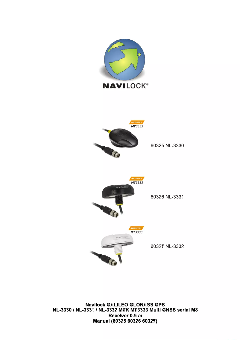 Page n°1 - Manuel utilisateur Navilock NL-3331