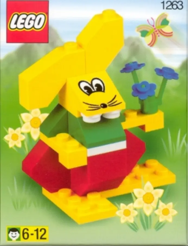 Page n°1 - Manuel utilisateur Lego EASTER BUNNY WITH FLOWER