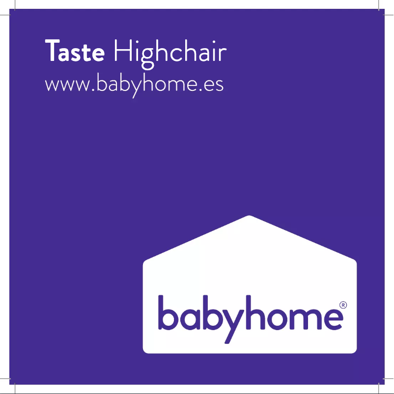 Image de la première page du manuel de l'appareil Taste