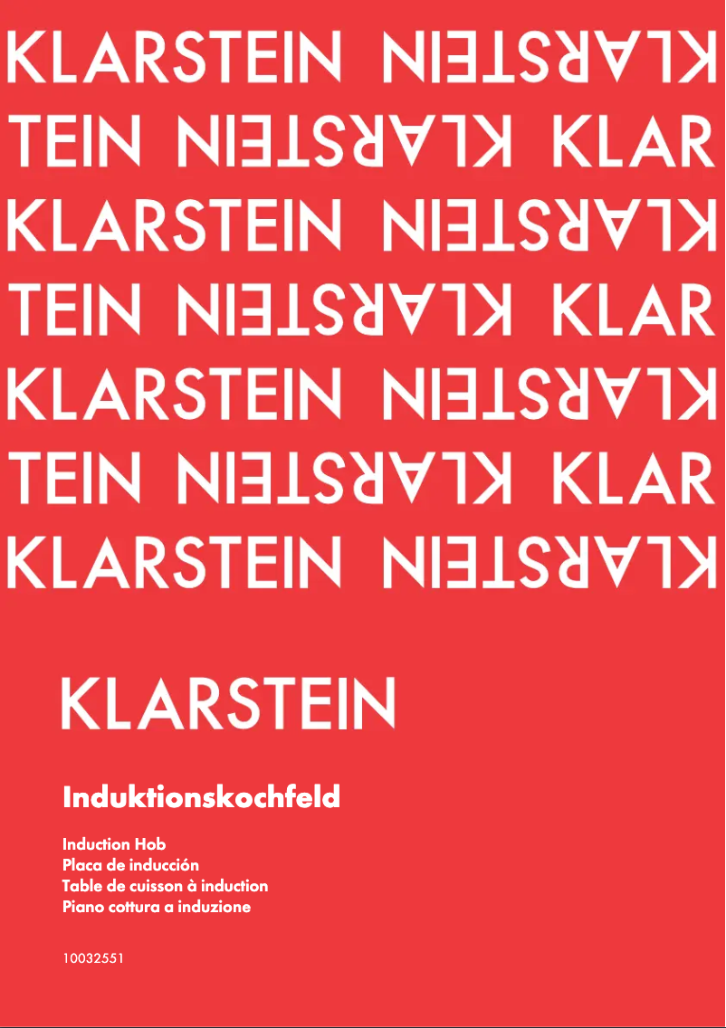 Image de la première page du manuel de l'appareil 10032551