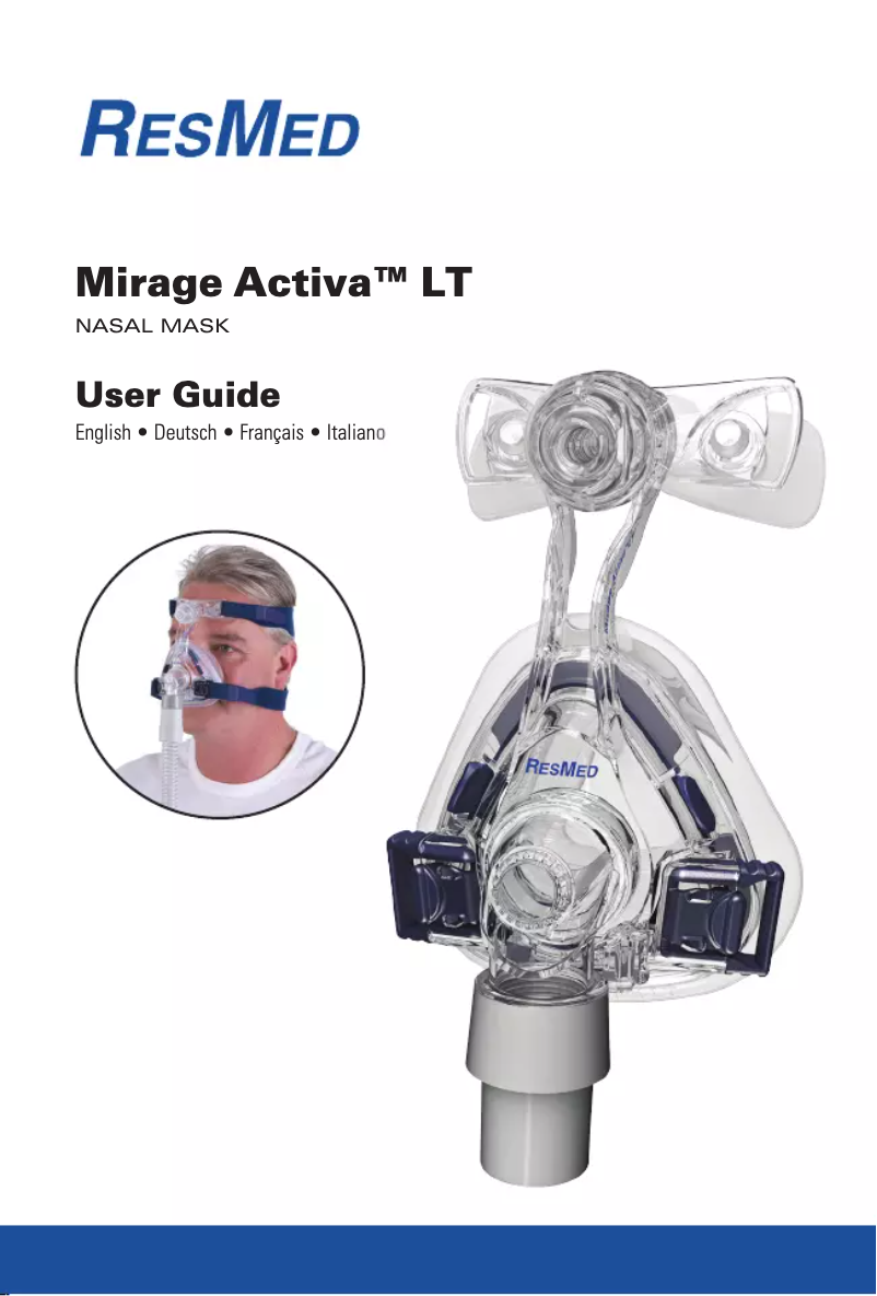 Page n°1 - Manuel utilisateur ResMed Mirage Activa LT