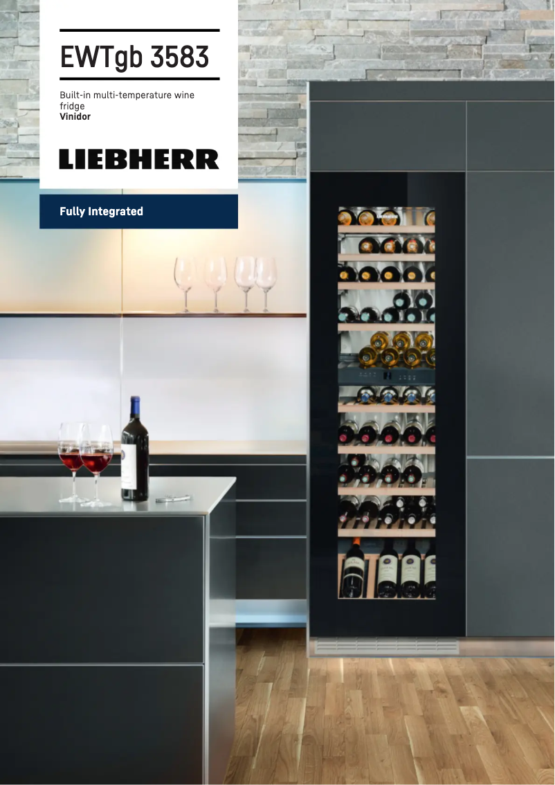 Page 1 de la notice Fiche technique Liebherr EWTgb 3583